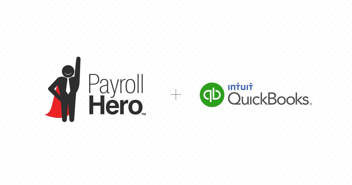 Integrate Quickbooks with your payroll data!